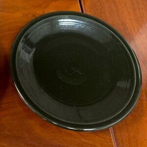 Fiesta black luncheon plate 7 inch